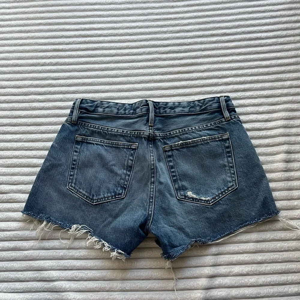 FRAME Denim Distressed Shorts